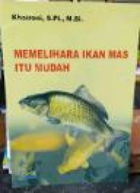 Image of Memerlihara Ikan Mas Itu Mudah